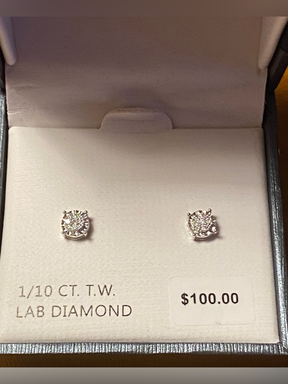 Diamond Stud Earrings
